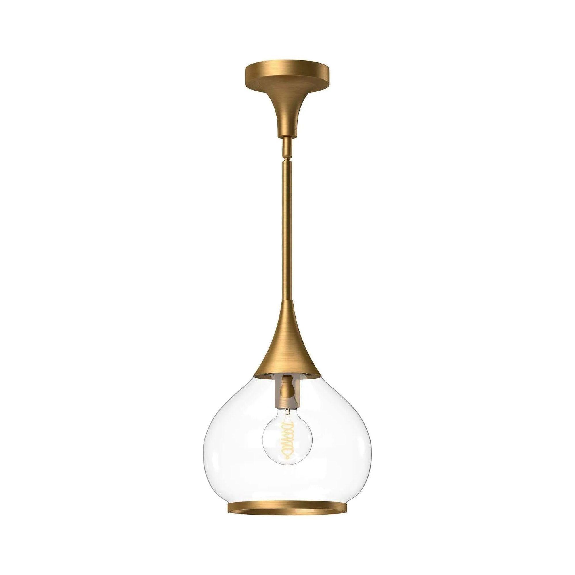 Alora Lighting - Hazel Pendant - PD524110AGCL - Canada Light Shop