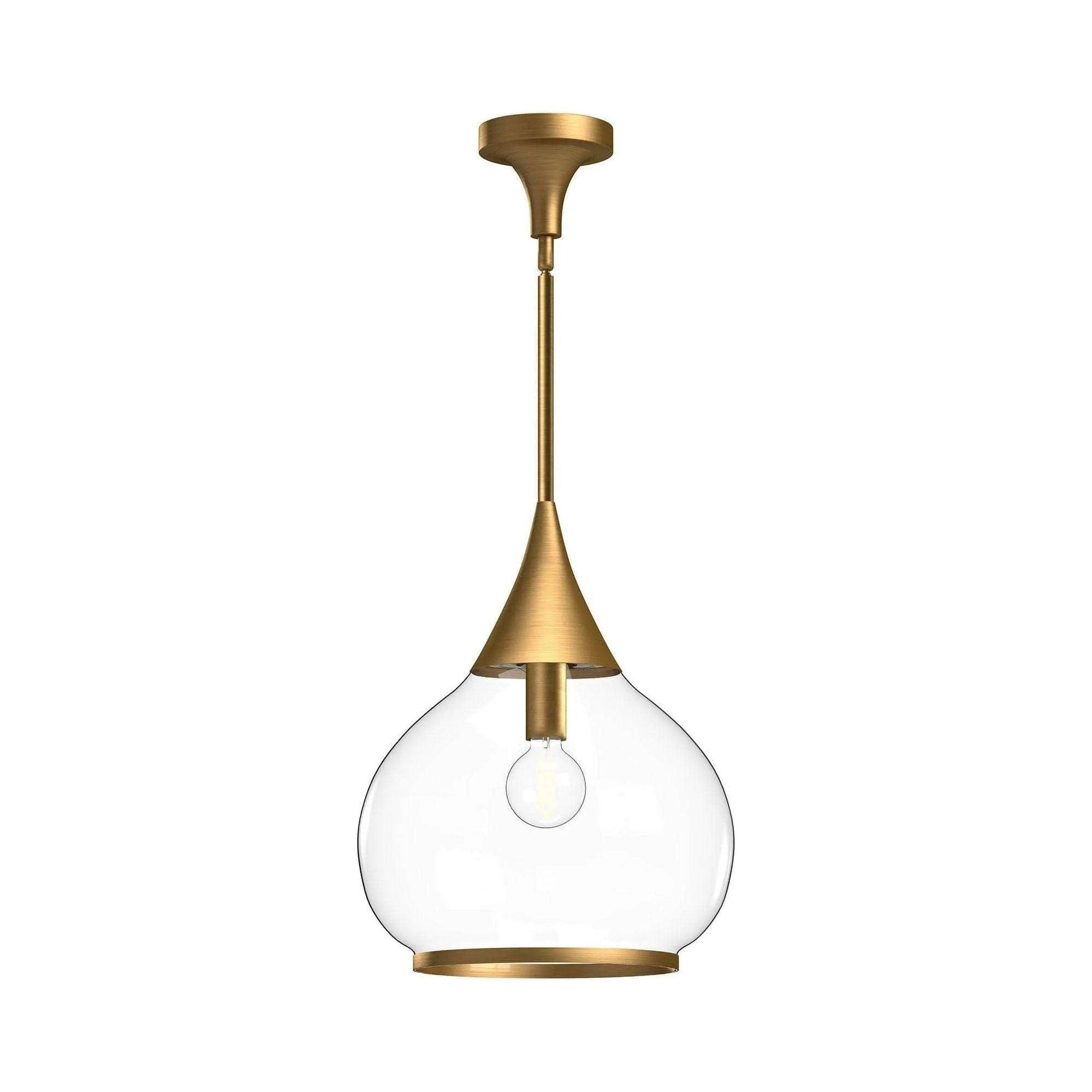 Alora Lighting - Hazel Pendant - PD524214AGCL - Canada Light Shop