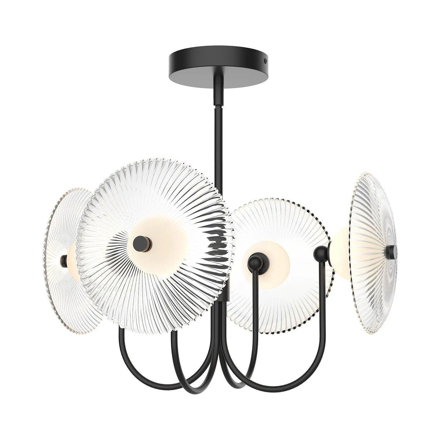 Alora Lighting - Hera LED Pendant - PD417904MBCR - Canada Light Shop