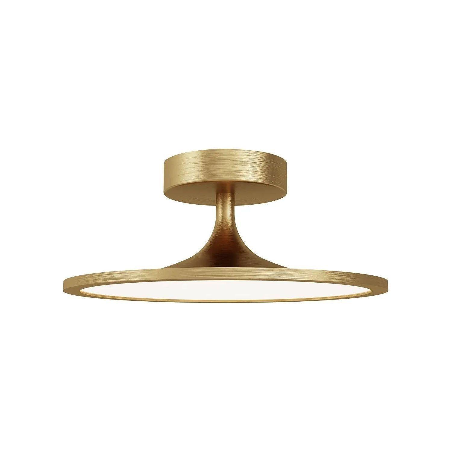 Alora Lighting - Issa LED Semi Flush Mount - SF418012BG - Canada Light Shop