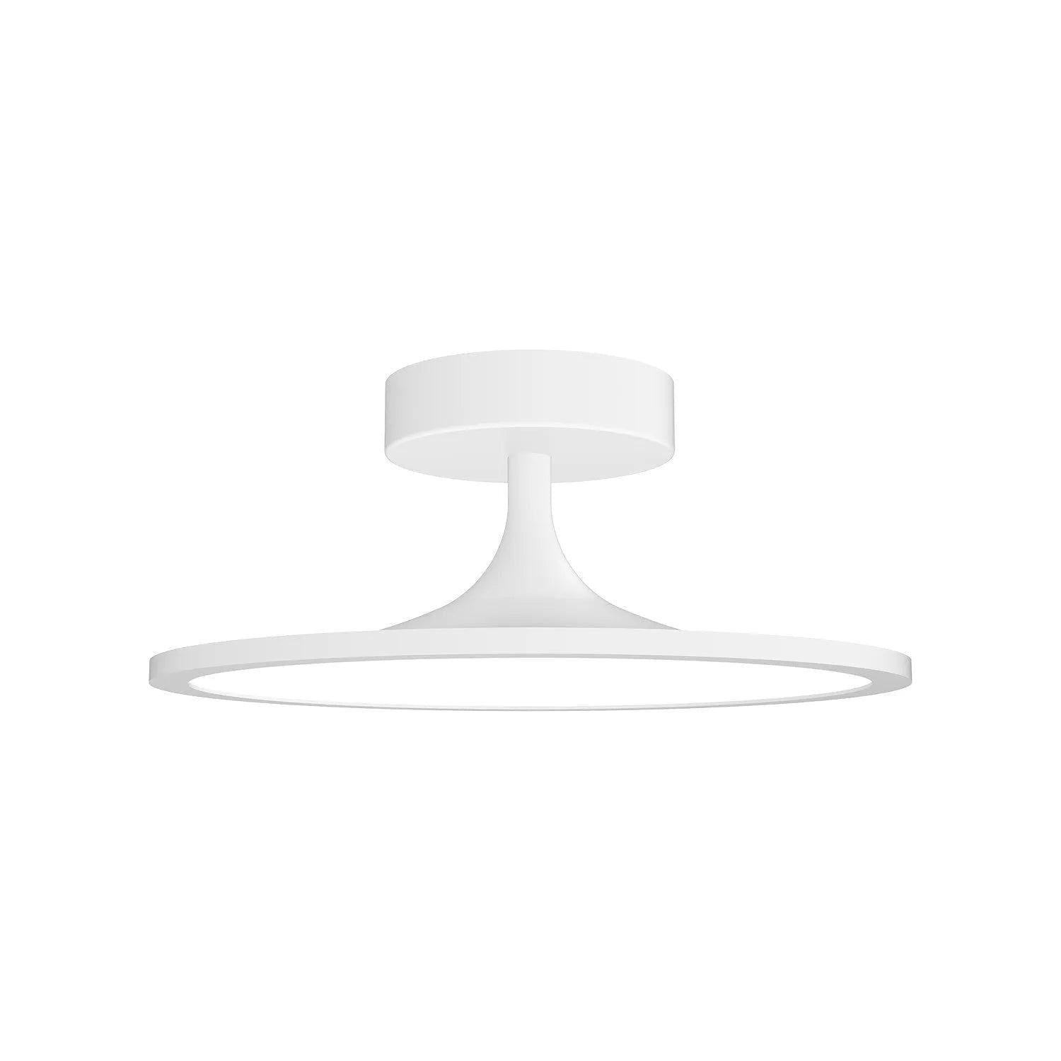 Alora Lighting - Issa LED Semi Flush Mount - SF418012WH - Canada Light Shop