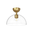 Alora Lighting - Jude Semi-Flush Mount - SF563012BGCL - Canada Light Shop