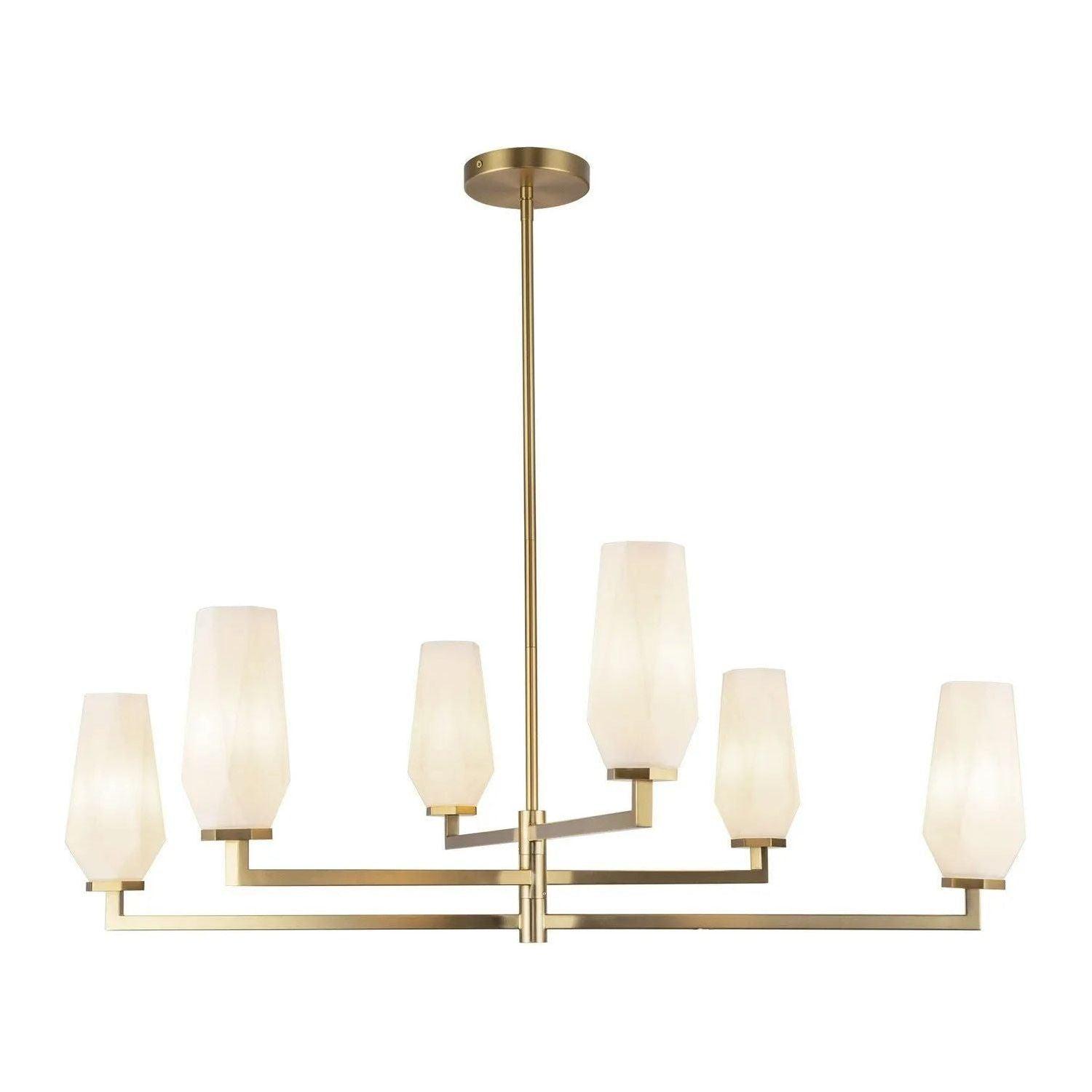 Alora Lighting - Krysta Chandelier - CH424135BGOP - Canada Light Shop