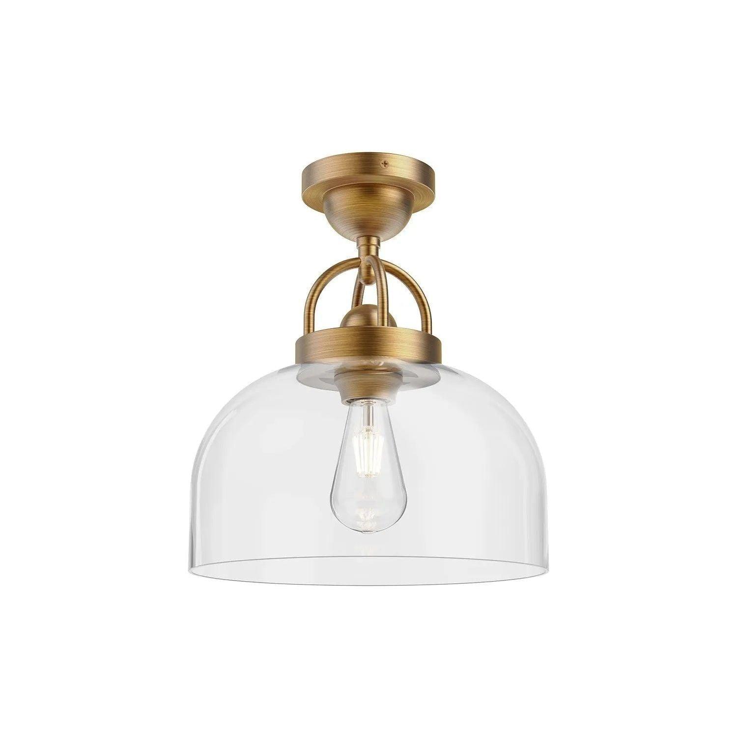 Alora Lighting - Lancaster Semi-Flush Mount - SF461101AG - Canada Light Shop