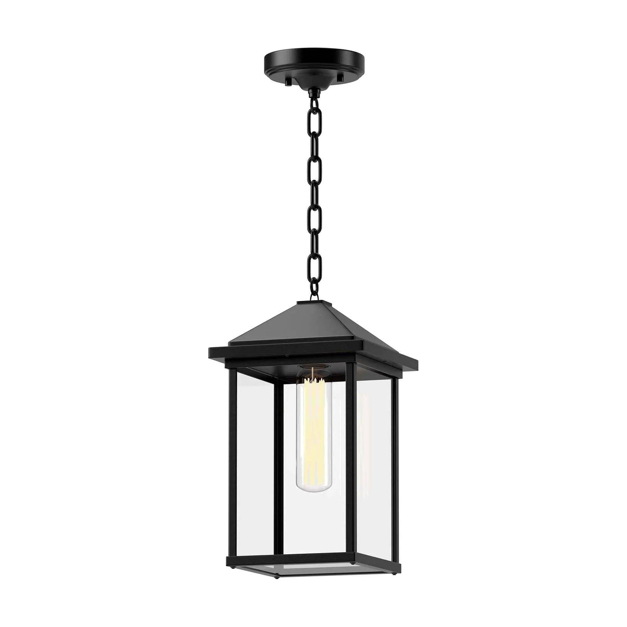 Alora Lighting - Larchmont Exterior Lantern - EP552009BKCL - Canada Light Shop