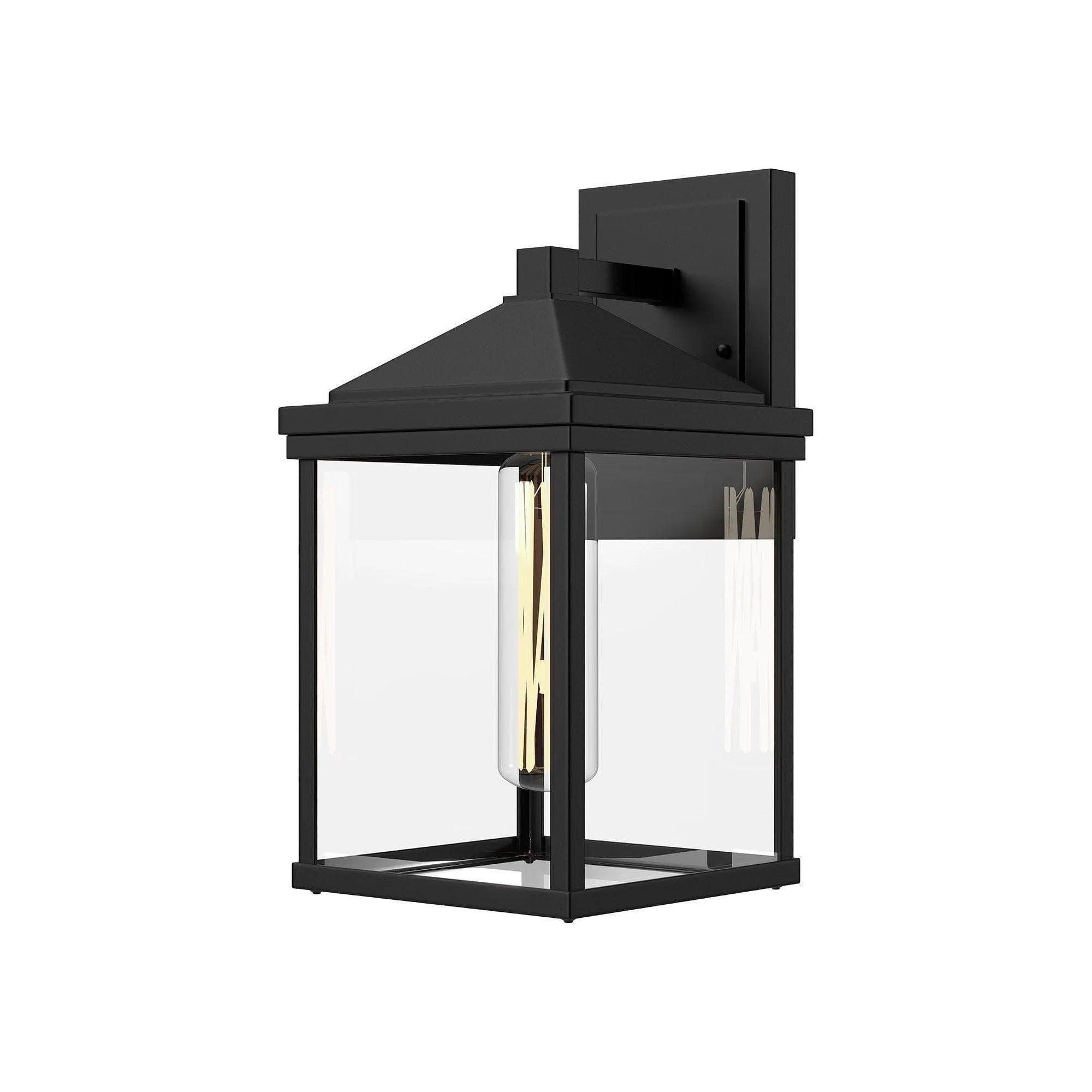 Alora Lighting - Larchmont Exterior Wall Mount - EW552009BKCL - Canada Light Shop