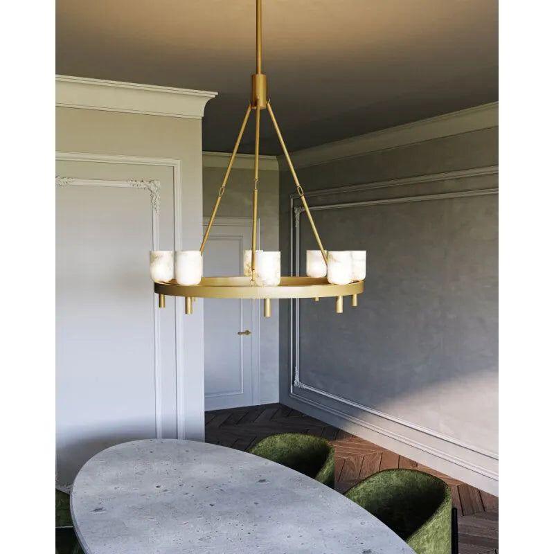 Alora Lighting - Lucian Chandelier - CH338632PNAR - Canada Light Shop
