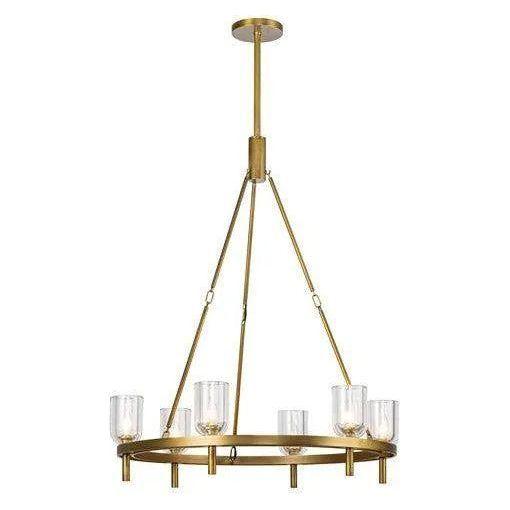 Alora Lighting - Lucian Chandelier - CH338632VBCC - Canada Light Shop