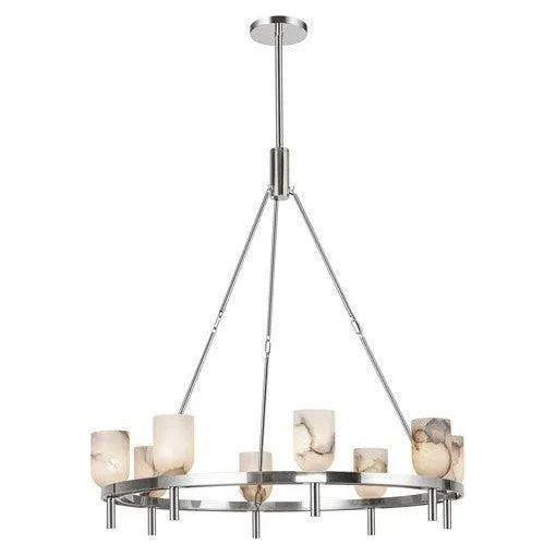 Alora Lighting - Lucian Chandelier - CH338836PNAR - Canada Light Shop