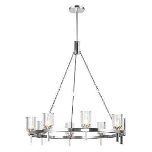 Alora Lighting - Lucian Chandelier - CH338836PNCC - Canada Light Shop