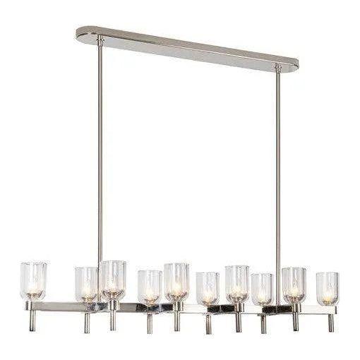 Alora Lighting - Lucian Linear Pendant - LP338052PNCC - Canada Light Shop