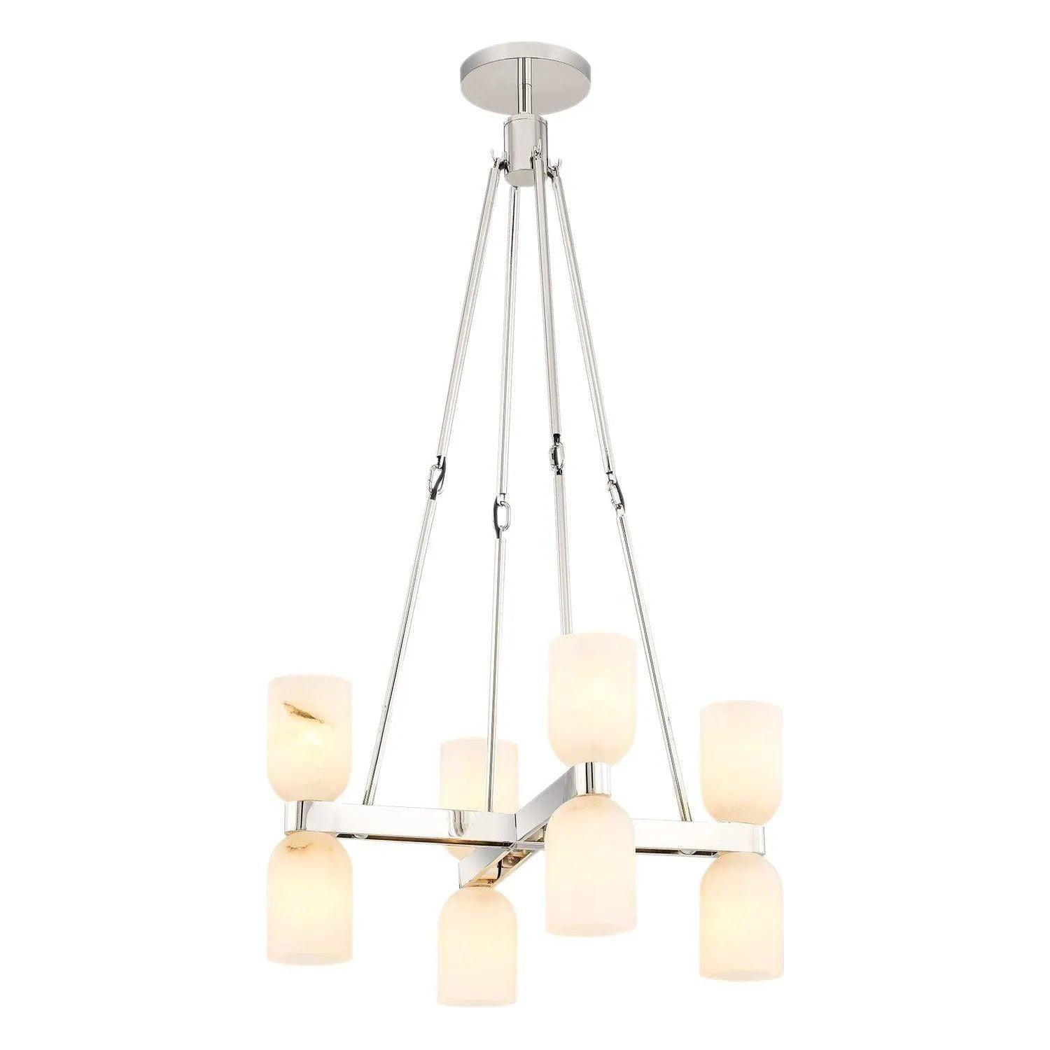 Alora Lighting - Lucian Up/Down Chandelier - CH338822PNAR - Canada Light Shop