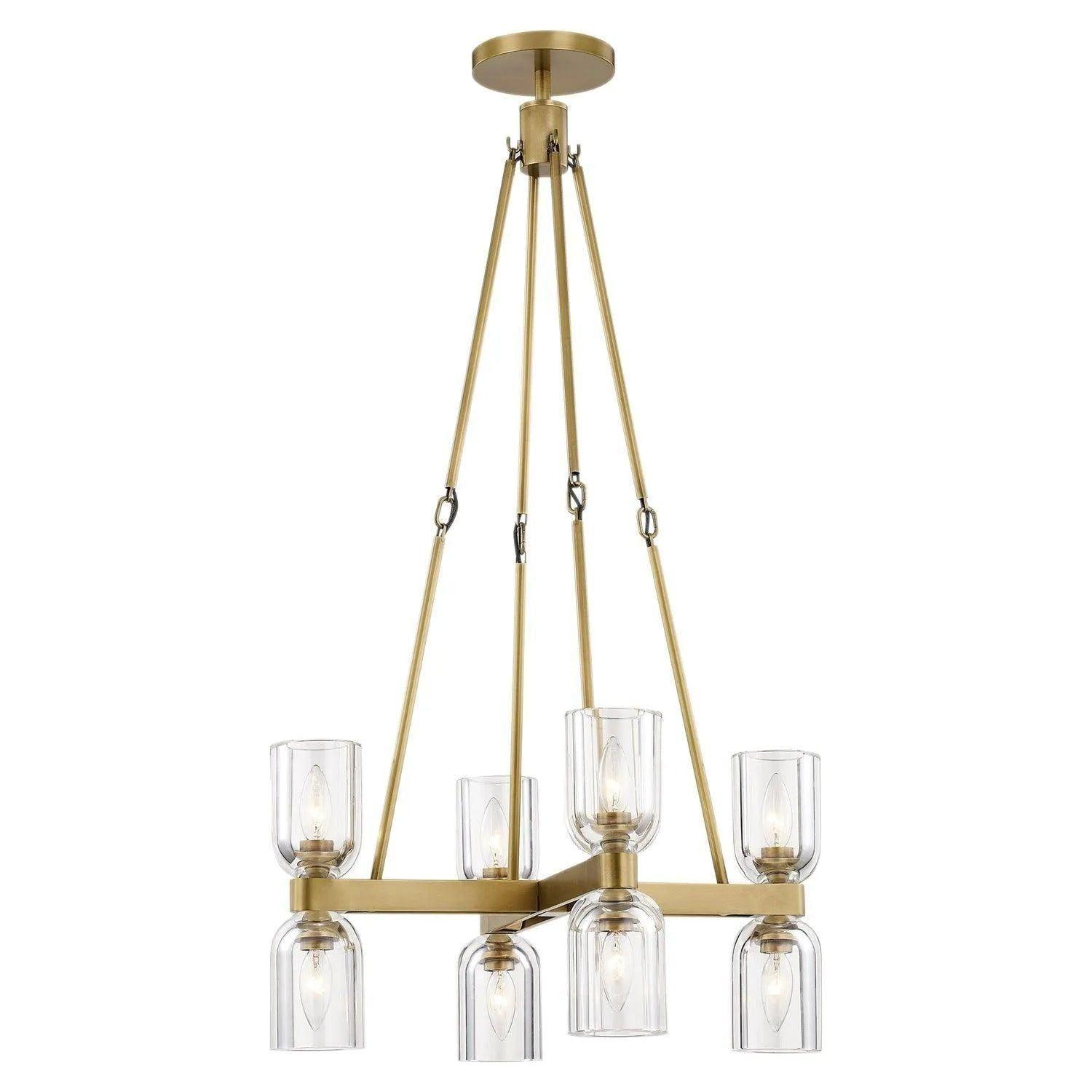 Alora Lighting - Lucian Up/Down Chandelier - CH338822VBCC - Canada Light Shop