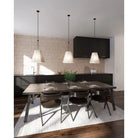 Alora Lighting - Manila Pendant - PD545622AGWL - Canada Light Shop