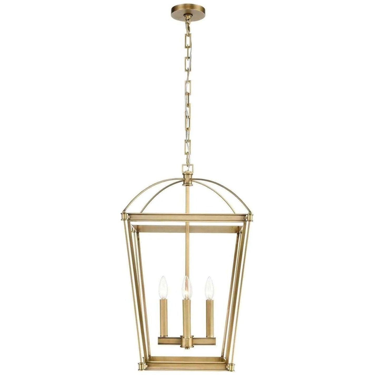 Alora Lighting - Manor Lantern - PD312217VB - Canada Light Shop