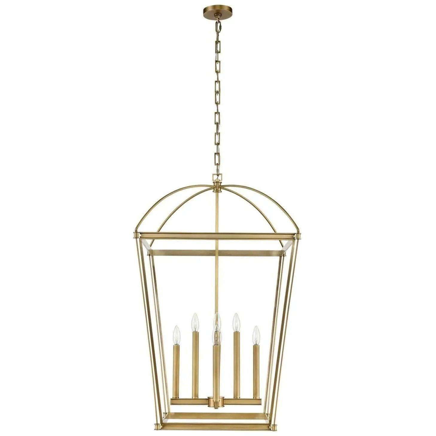 Alora Lighting - Manor Lantern - PD312224VB - Canada Light Shop