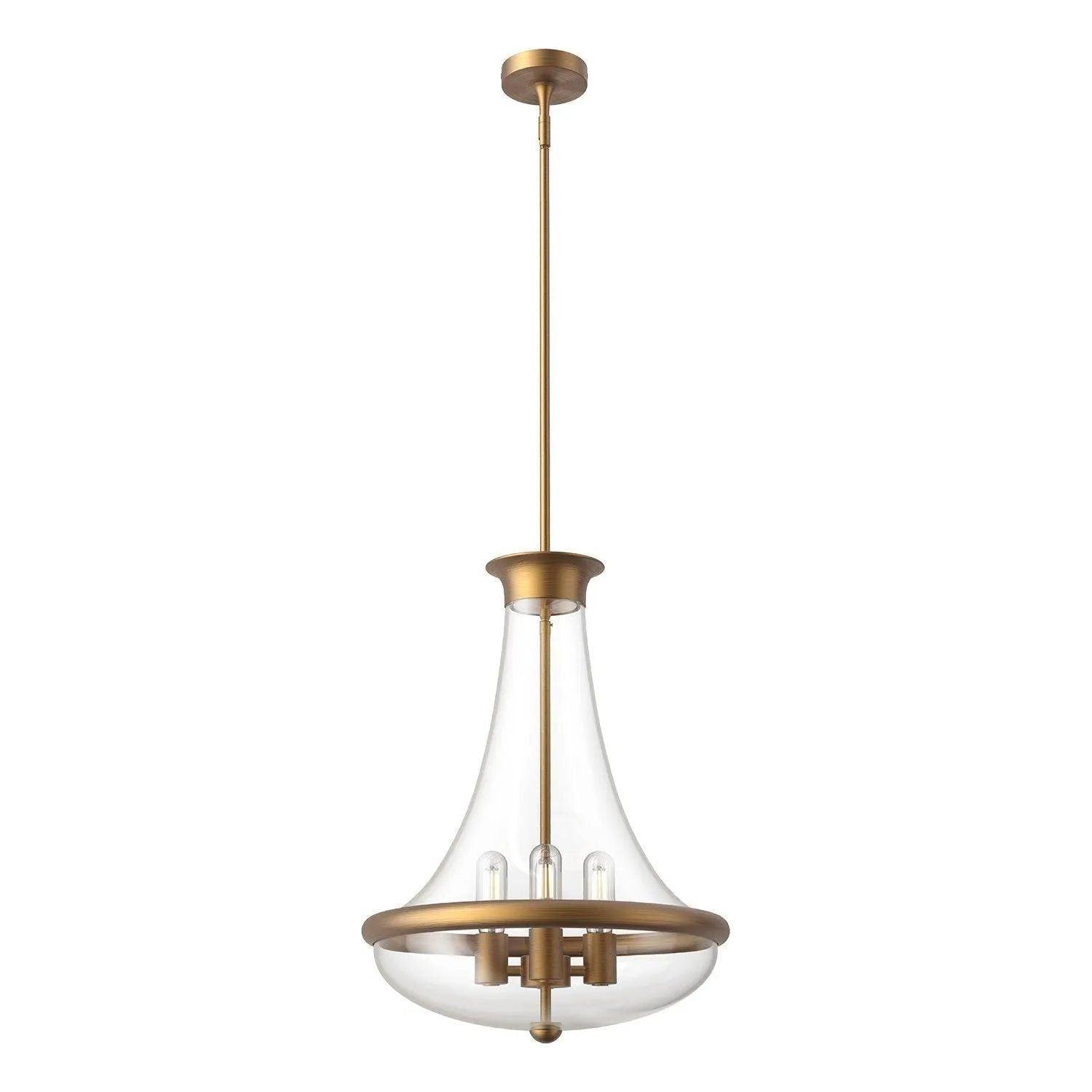 Alora Lighting - Marcel Lantern Pendant - PD464018AG - Canada Light Shop
