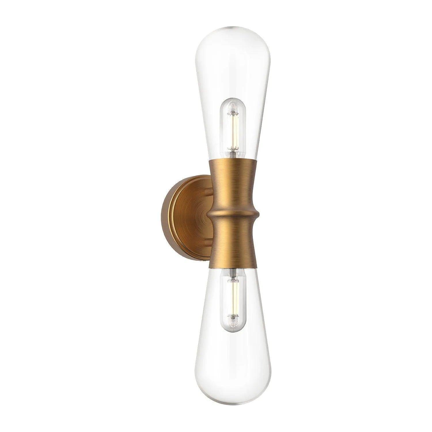 Alora Lighting - Marcel Wall Sconce - WV464002AG - Canada Light Shop