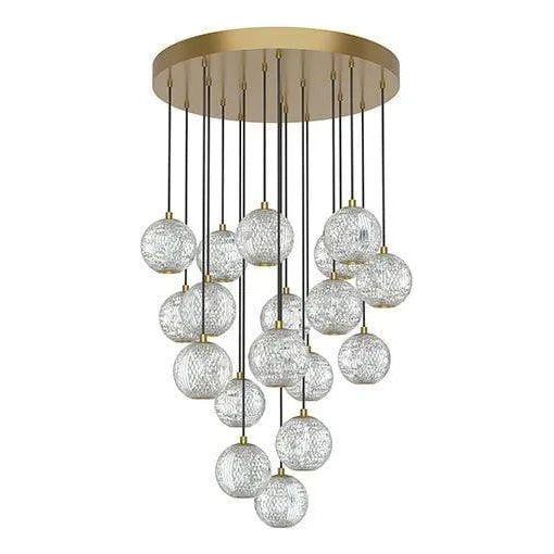 Alora Lighting - Marni LED Multi-Pendant - MP321218NB - Canada Light Shop
