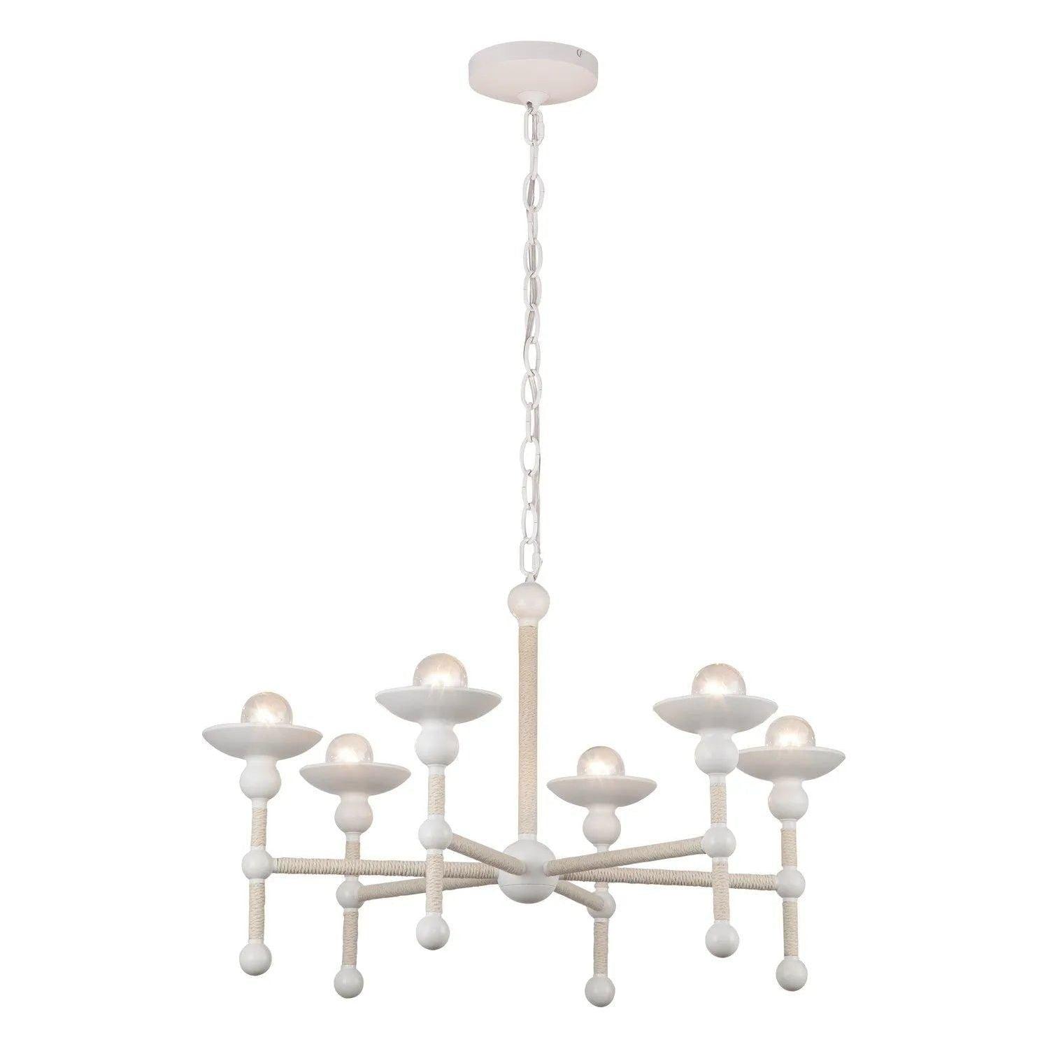 Alora Lighting - Nadine Chandelier - CH343625MWCN - Canada Light Shop