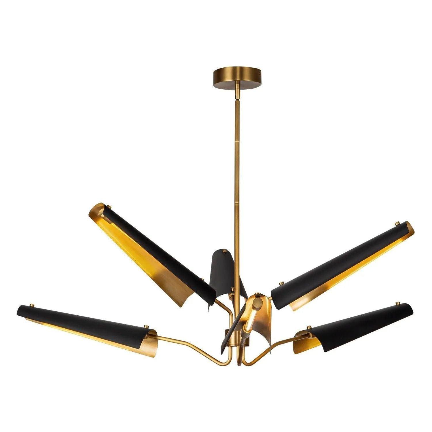 Alora Lighting - Osorio LED Chandelier - CH347646MBVB - Canada Light Shop