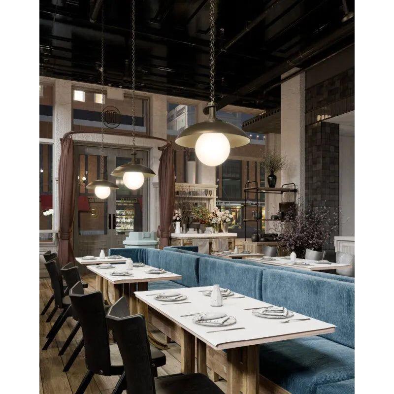 Alora Lighting - Oviatt Pendant - PD351401BKGD - Canada Light Shop