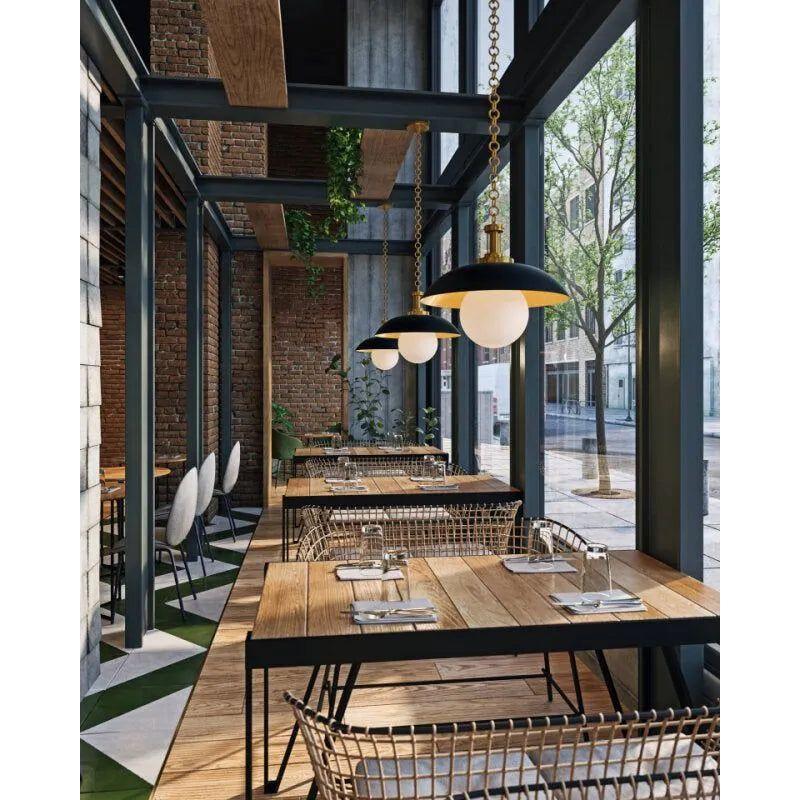 Alora Lighting - Oviatt Pendant - PD351401BKGD - Canada Light Shop