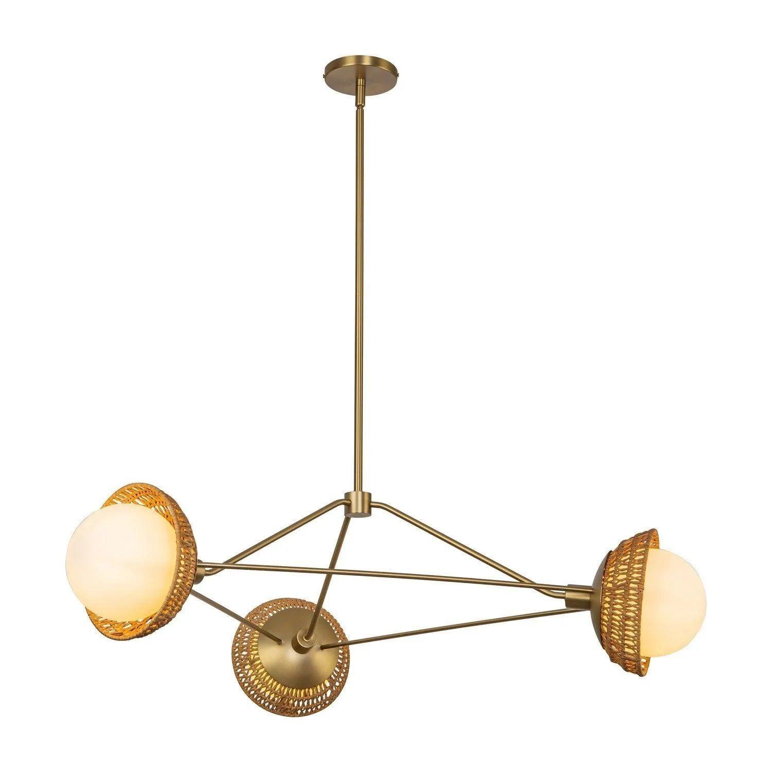 Alora Lighting - Perth Chandelier - CH490340BGOP - Canada Light Shop