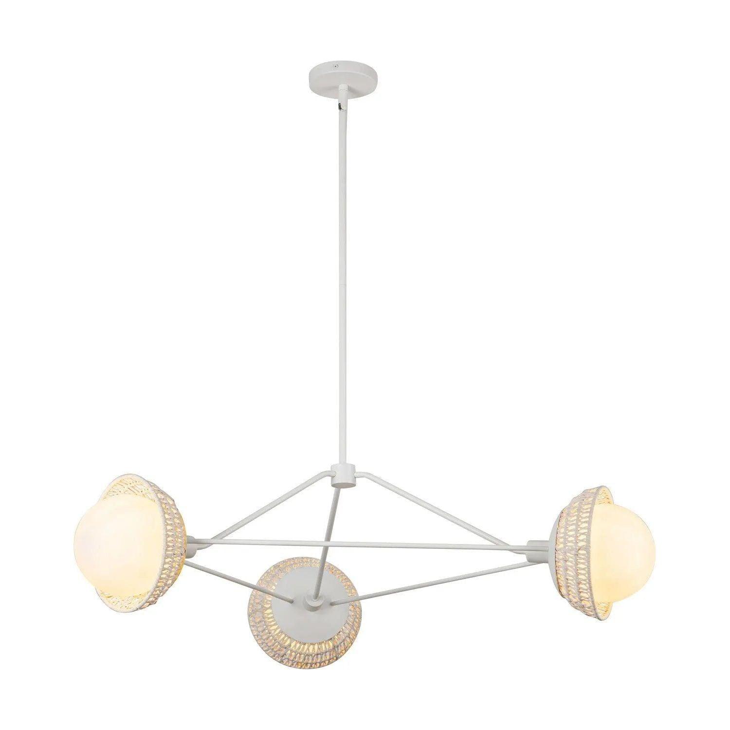 Alora Lighting - Perth Chandelier - CH490340WHOP - Canada Light Shop
