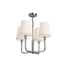 Alora Lighting - Plisse Chandelier - CH628423CHOP - Canada Light Shop