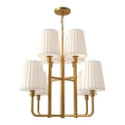 Alora Lighting - Plisse Chandelier - CH628830AGOP - Canada Light Shop
