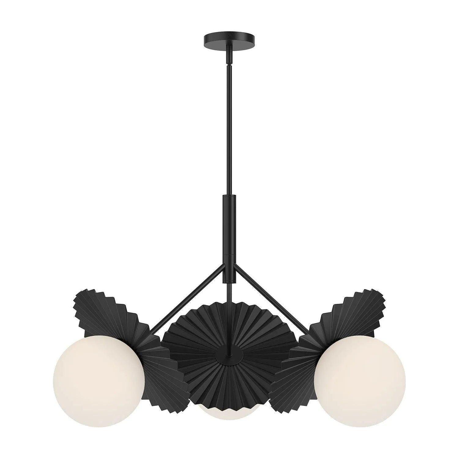 Alora Lighting - Plume Chandelier - CH501334MBOP - Canada Light Shop