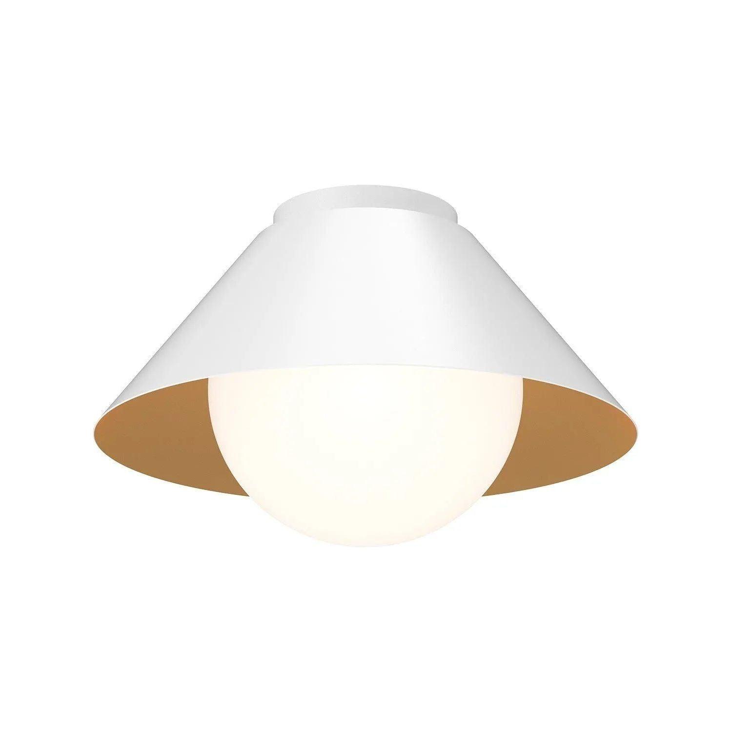 Alora Lighting - Remy Flush Mount - FM485214WHOP - Canada Light Shop