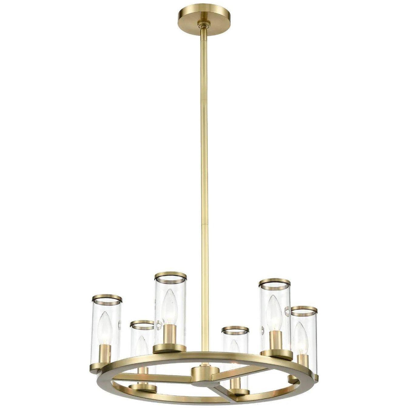 Alora Lighting - Revolve Chandelier - CH309006NBCG - Canada Light Shop