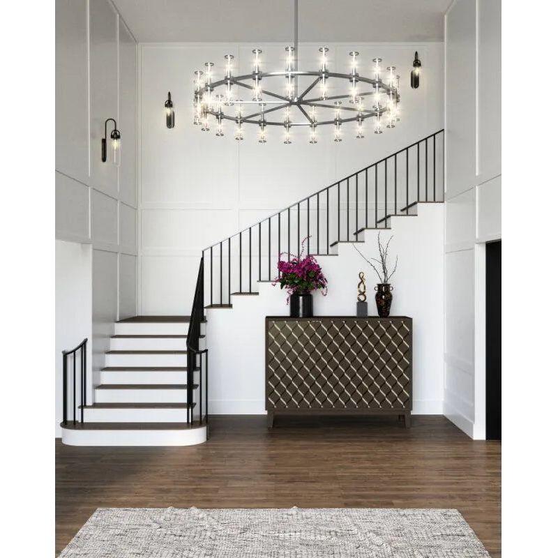 Alora Lighting - Revolve Chandelier - CH309006NBCG - Canada Light Shop