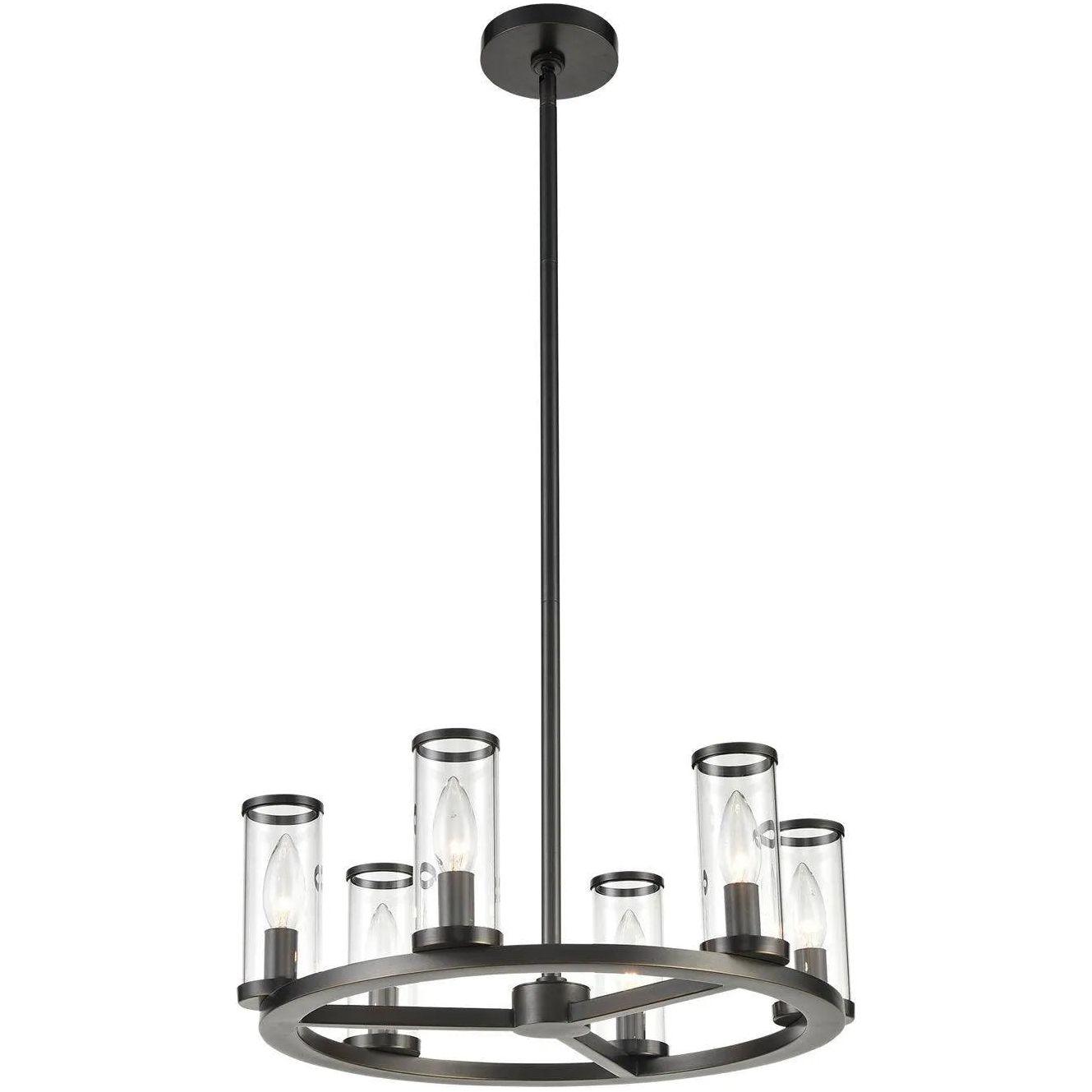 Alora Lighting - Revolve Chandelier - CH309006UBCG - Canada Light Shop