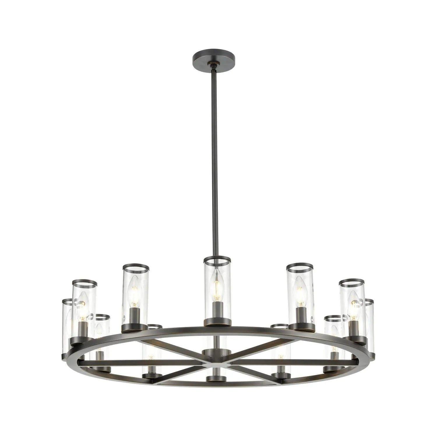 Alora Lighting - Revolve Chandelier - CH309012UBCG - Canada Light Shop