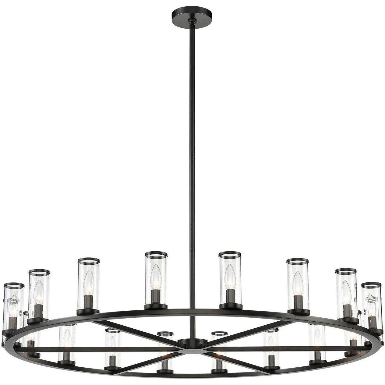 Alora Lighting - Revolve Chandelier - CH309018UBCG - Canada Light Shop