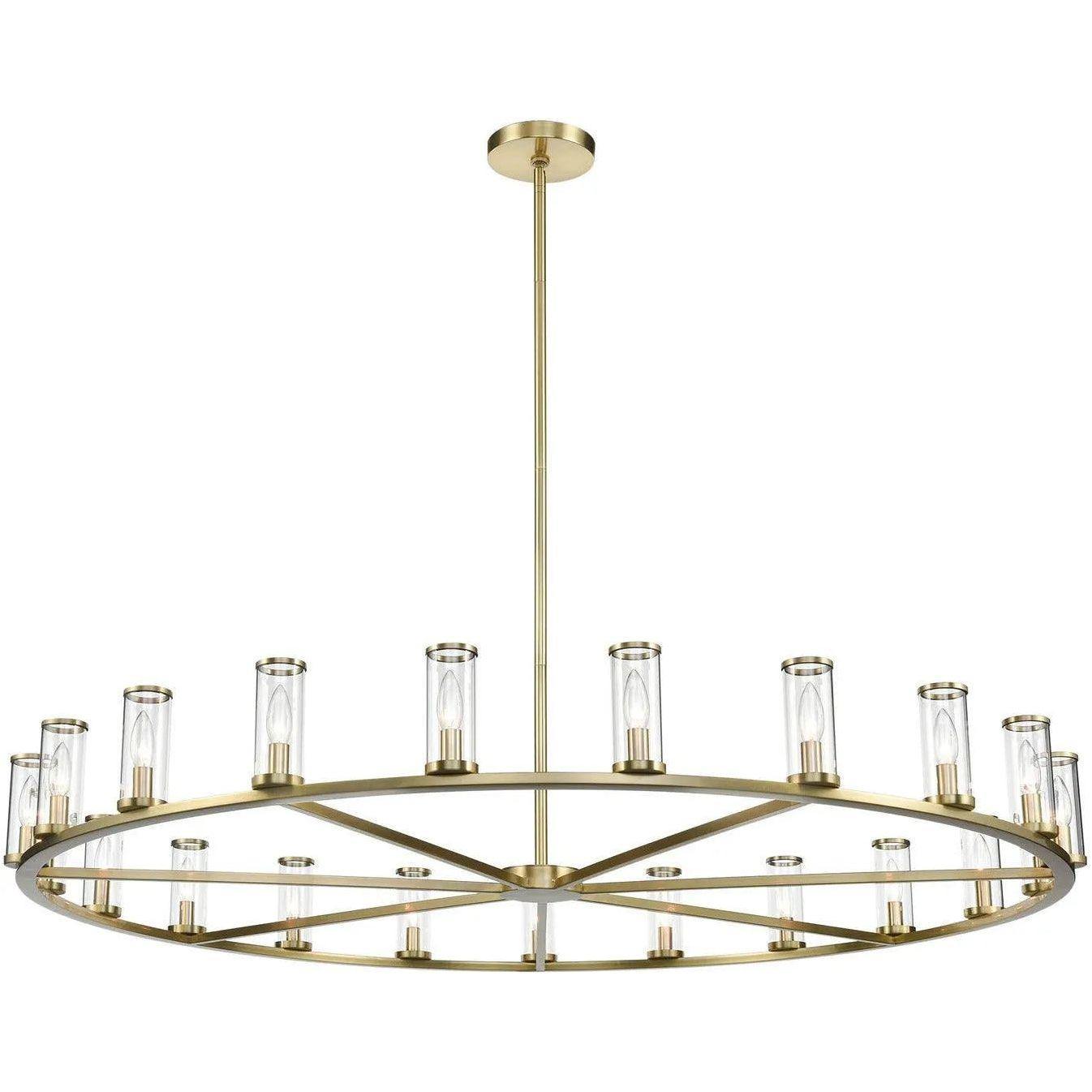 Alora Lighting - Revolve Chandelier - CH309021NBCG - Canada Light Shop