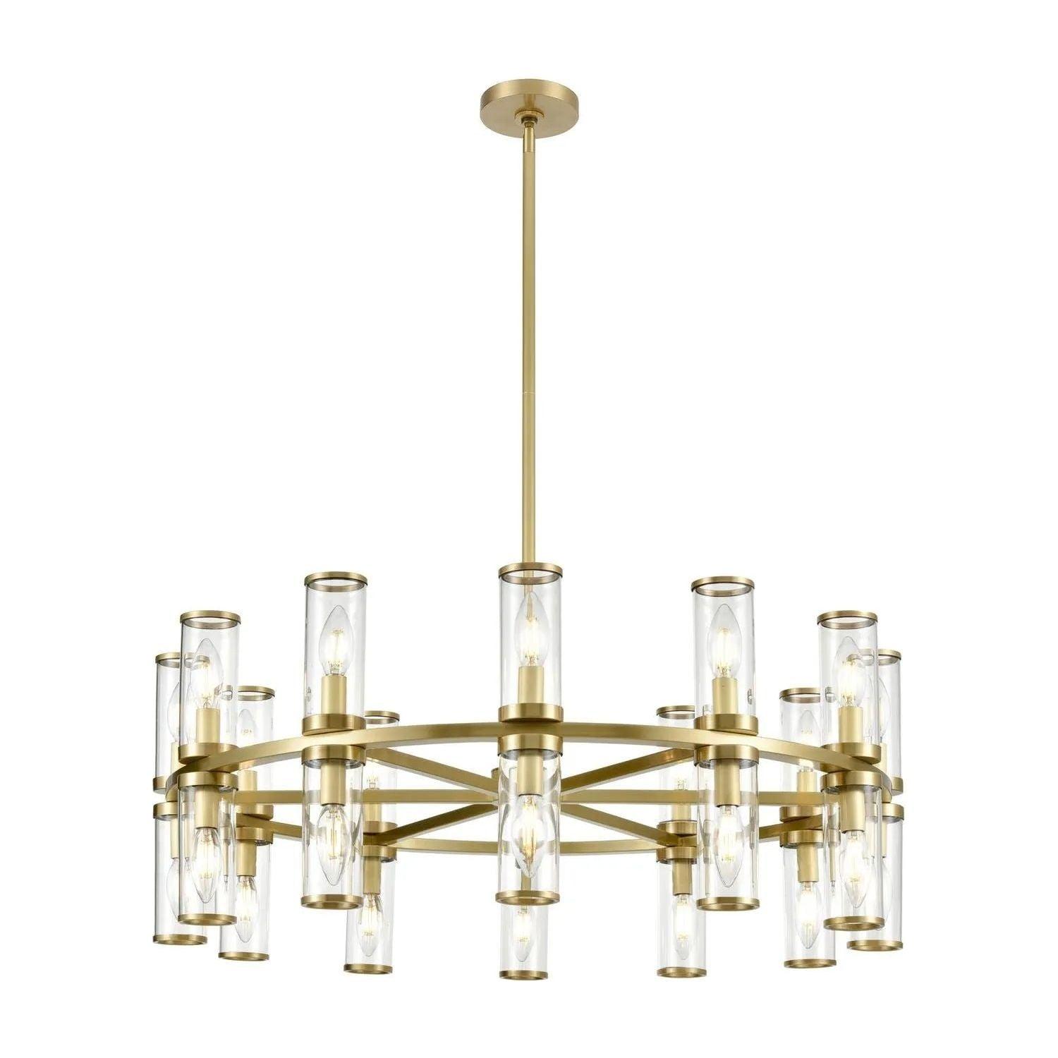 Alora Lighting - Revolve Chandelier - CH309024NBCG - Canada Light Shop