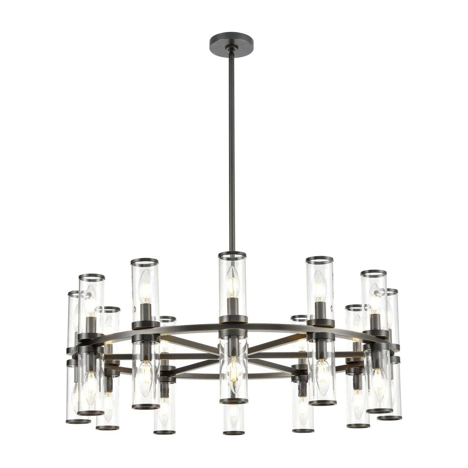 Alora Lighting - Revolve Chandelier - CH309024UBCG - Canada Light Shop