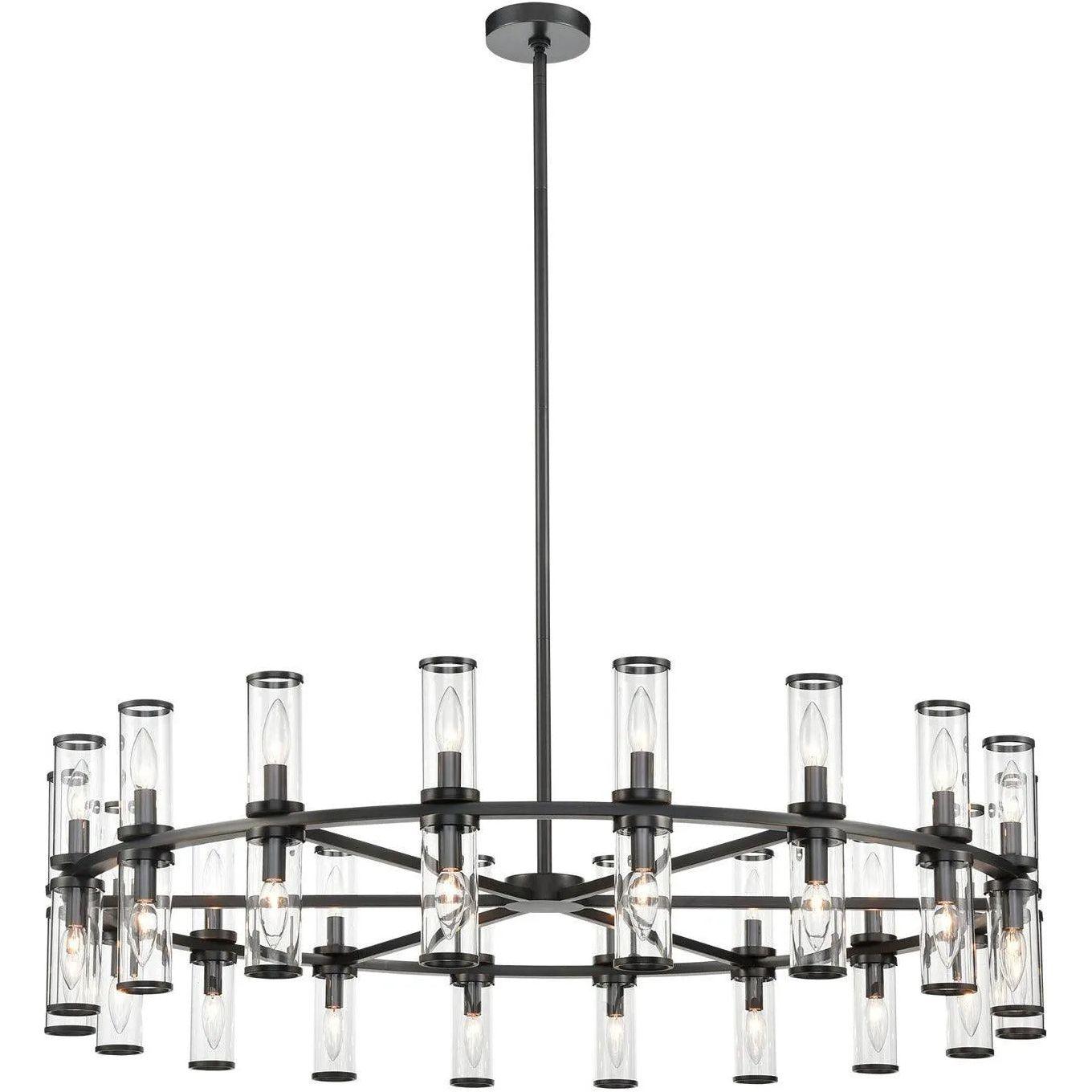 Alora Lighting - Revolve Chandelier - CH309036UBCG - Canada Light Shop