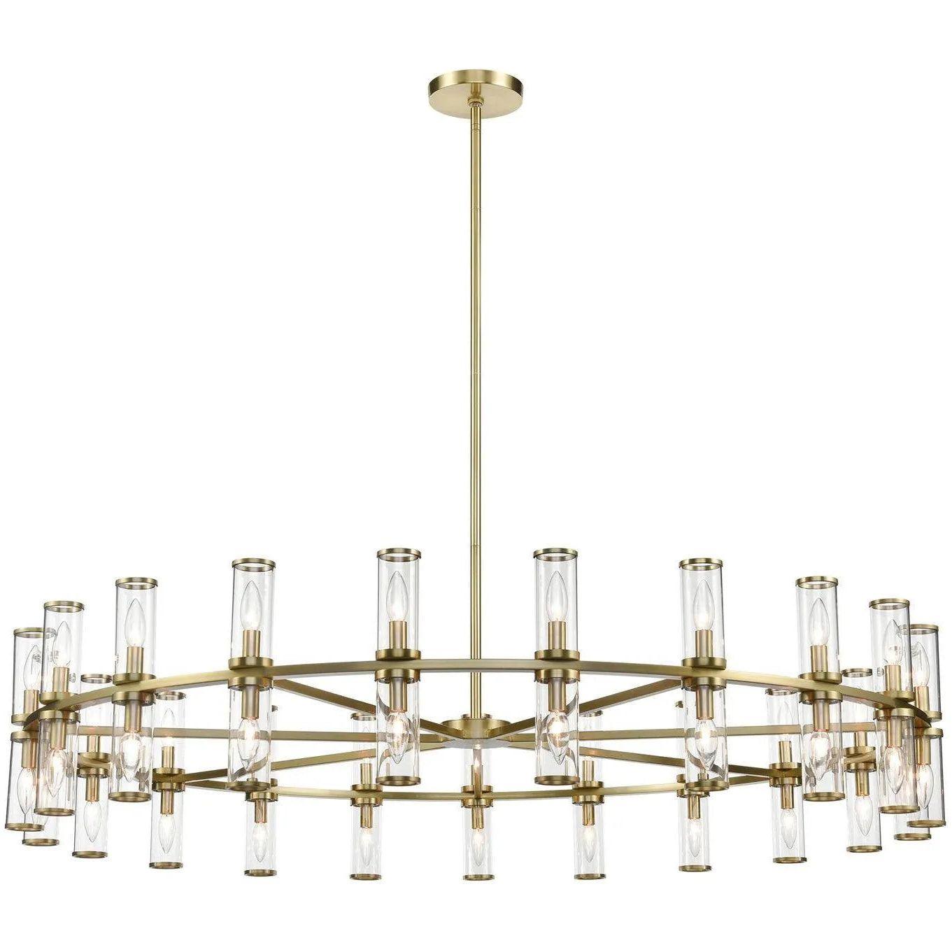 Alora Lighting - Revolve Chandelier - CH309042NBCG - Canada Light Shop
