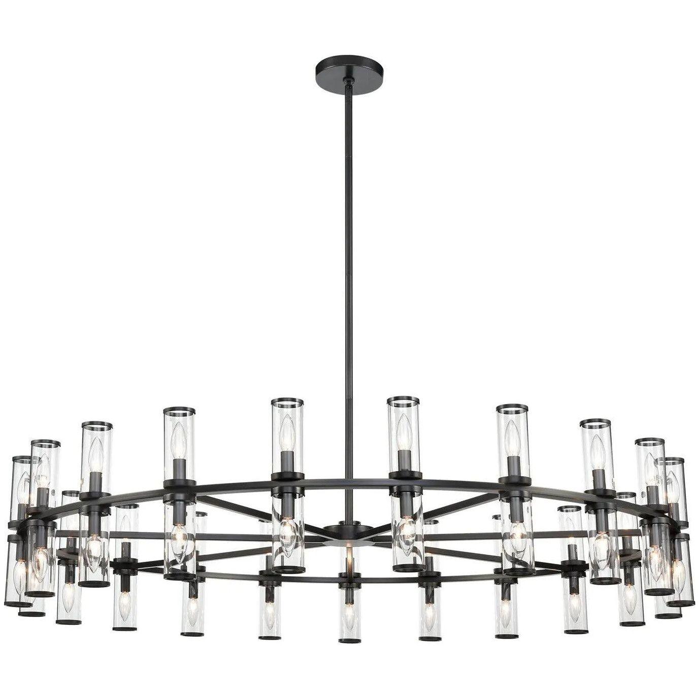 Alora Lighting - Revolve Chandelier - CH309042UBCG - Canada Light Shop