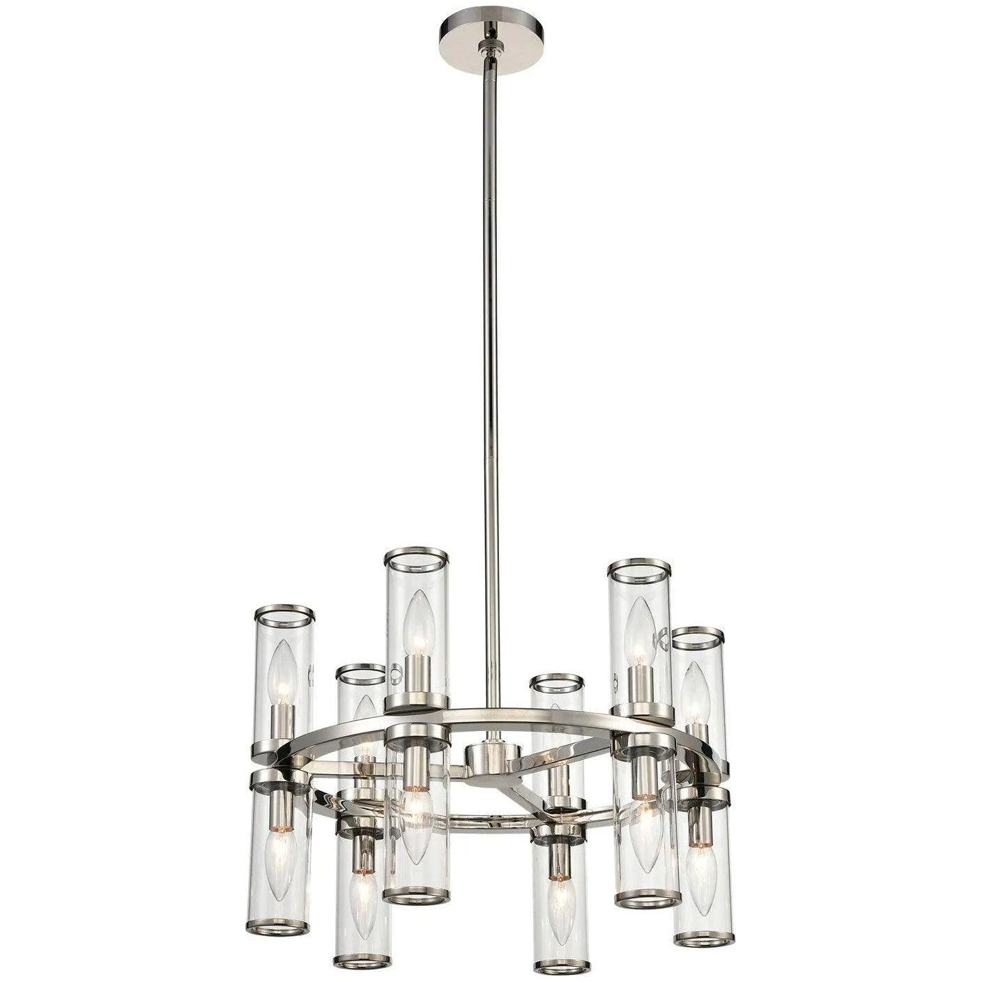 Alora Lighting - Revolve II Chandelier - CH309066PNCG - Canada Light Shop