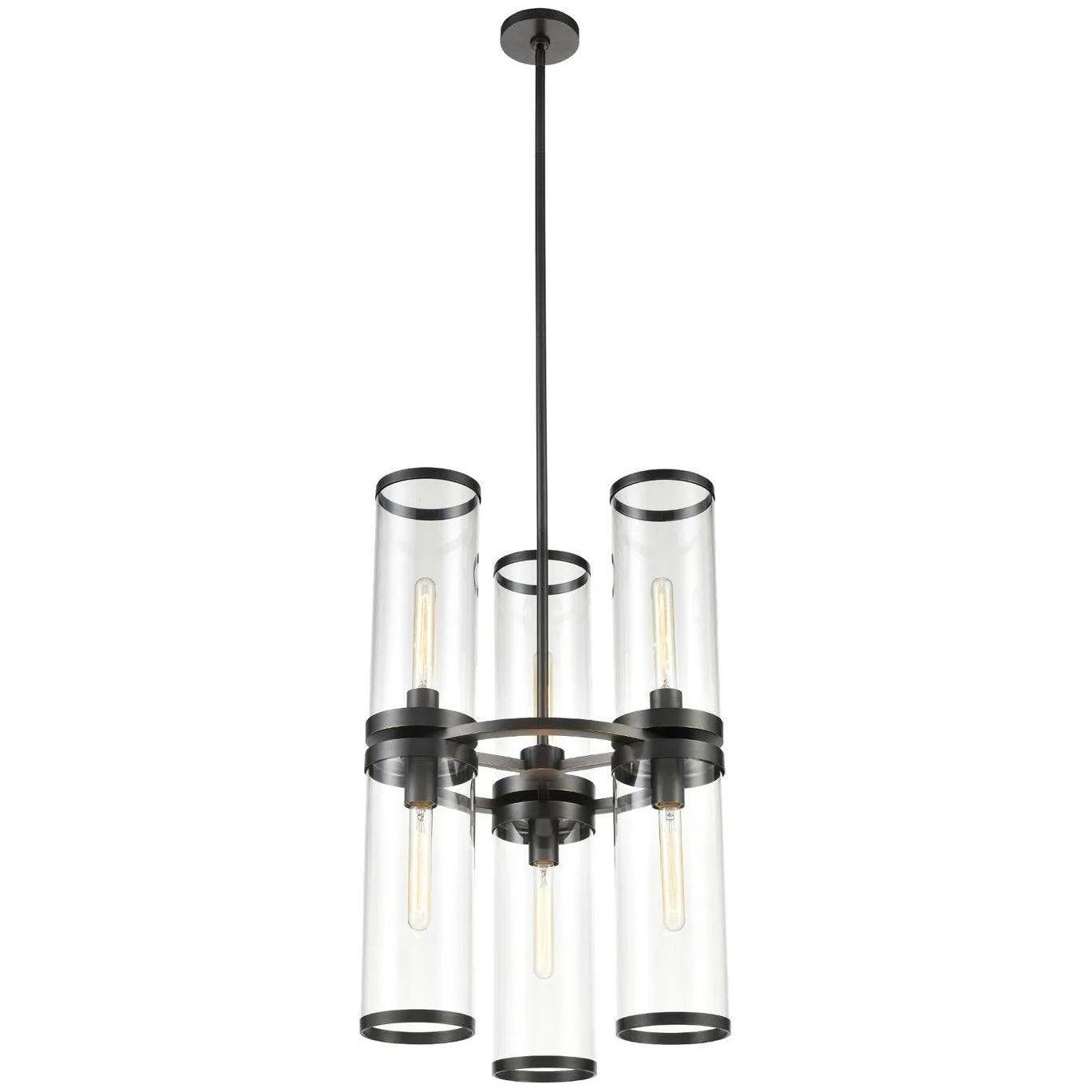 Alora Lighting - Revolve II Chandelier - CH311633UBCG - Canada Light Shop