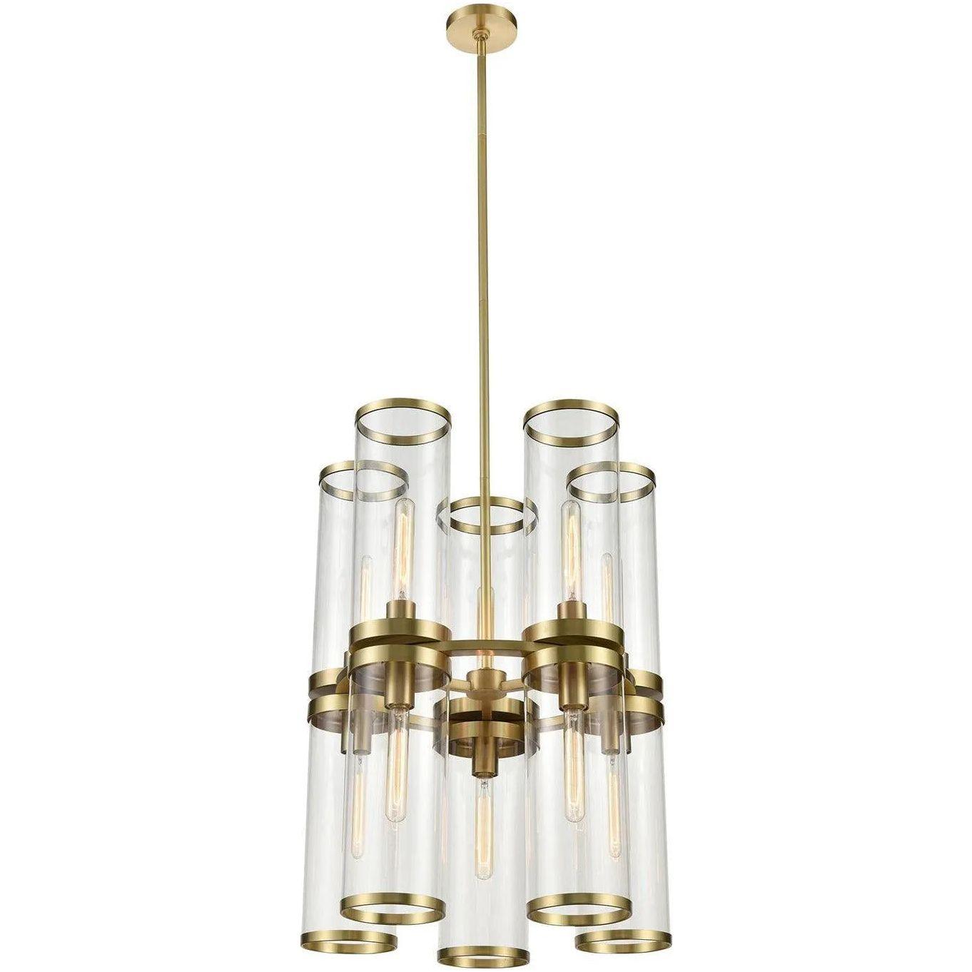Alora Lighting - Revolve II Chandelier - CH311655NBCG - Canada Light Shop