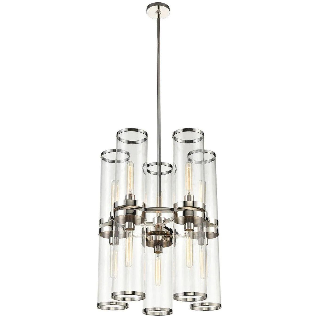 Alora Lighting - Revolve II Chandelier - CH311655PNCG - Canada Light Shop