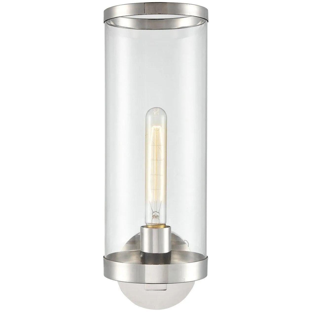 Alora Lighting - Revolve II Wall Sconce - WV311601PNCG - Canada Light Shop