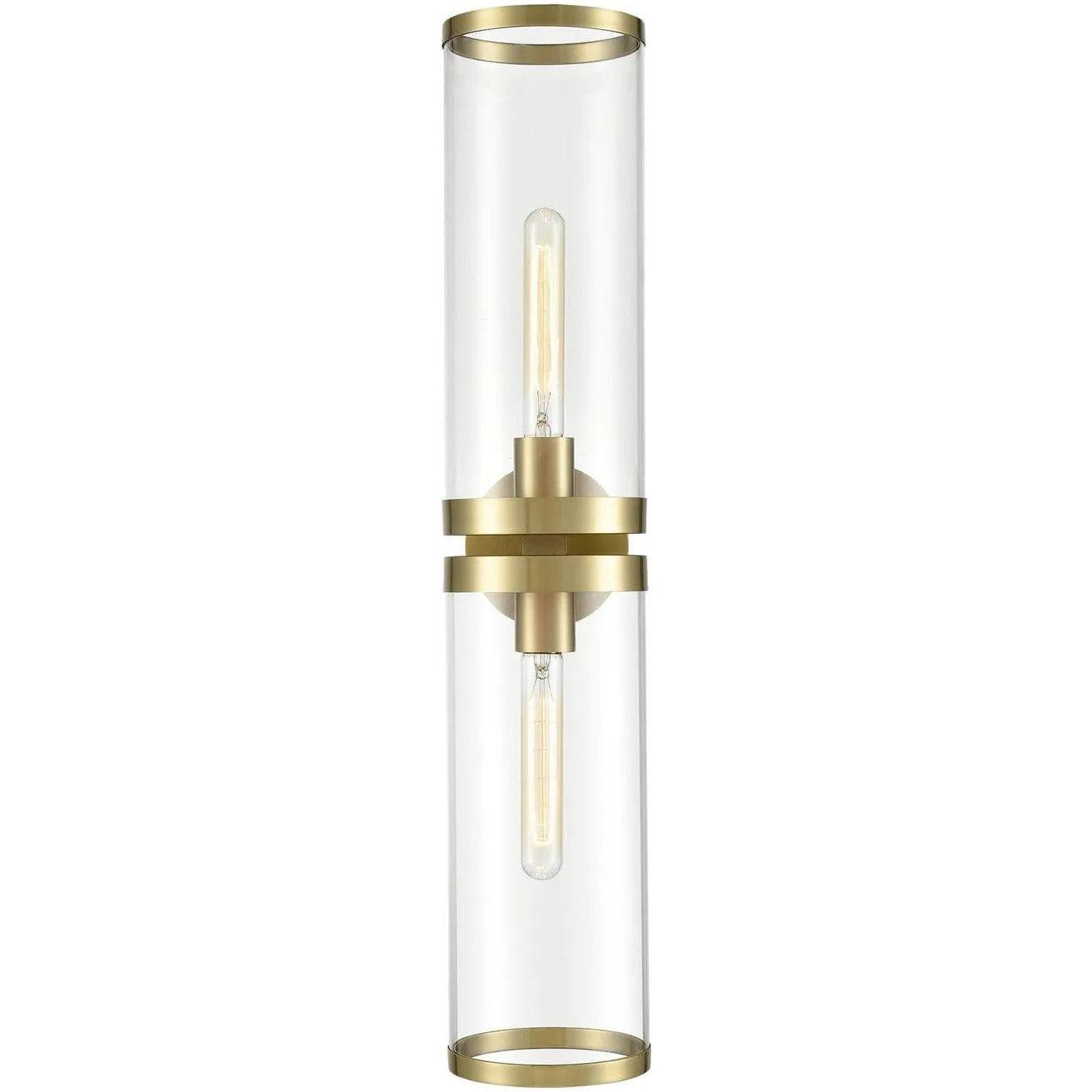 Alora Lighting - Revolve II Wall Sconce - WV311602NBCG - Canada Light Shop